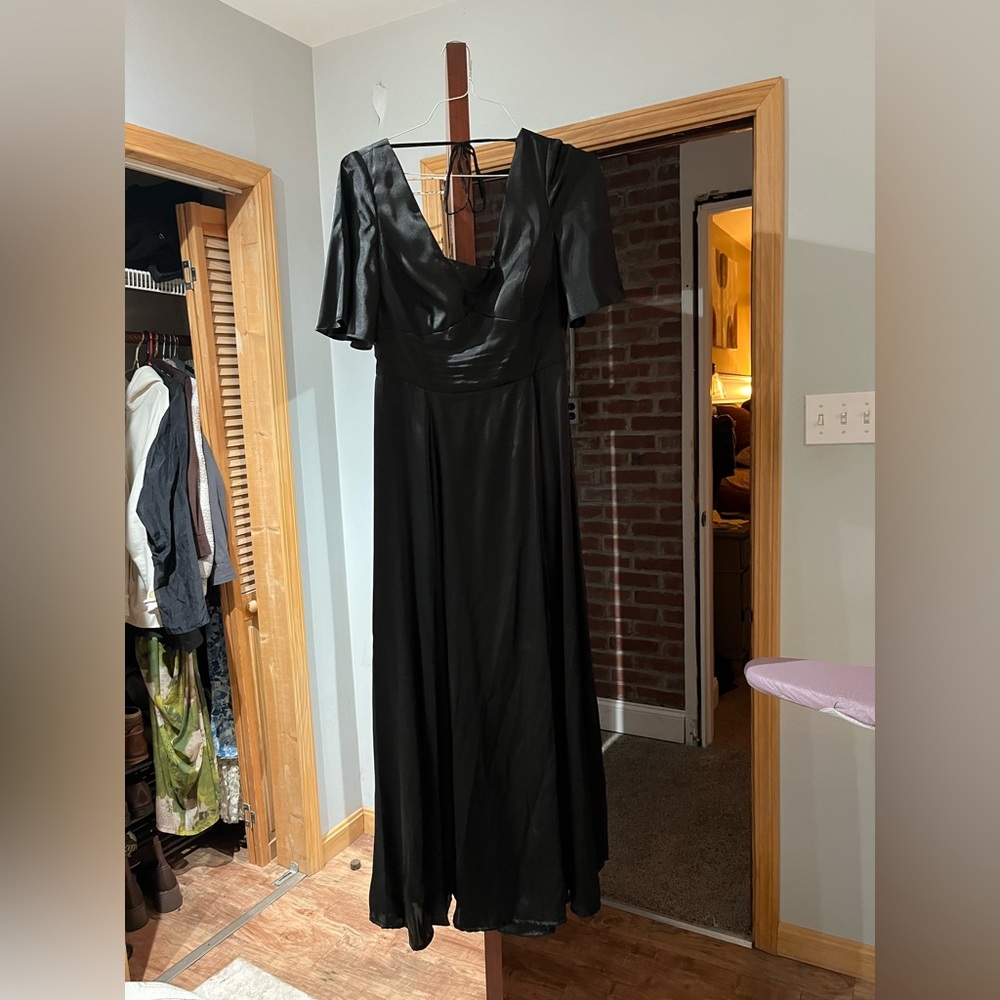 David's Bridal dress by Galina. Black. Size 10